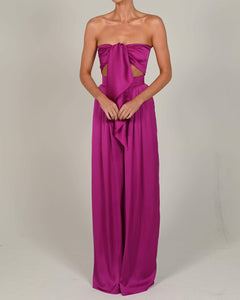 Natasha Trousers in Magenta Ready To Ship