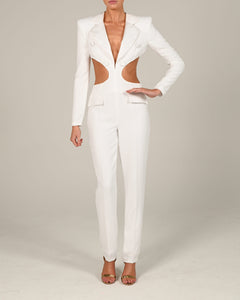 Ruby Jumpsuit in Ivory Ready To Ship