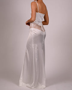 Dolce Maxi Dress in Ivory Ready To Ship