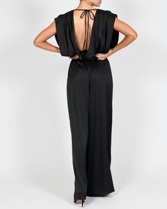 Yasmin Jumpsuit in Black Ready To Ship