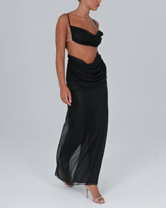 Hera Top in Black Ready To Ship