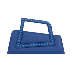 ASYMMETRICAL TOP HANDLE BAG