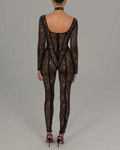 Sophie Jumpsuit in Black Ready to Ship