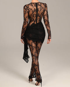 Verity Jumpsuit in Black Ready To Ship
