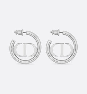 30 Montaigne Earrings • Silver-Finish Metal