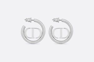 30 Montaigne Earrings • Silver-Finish Metal