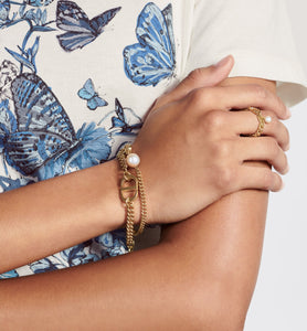 30 Montaigne Bracelet • Gold-Finish Metal