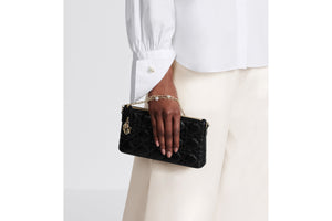 Miss Dior Mini Shoulder Bag • Black Cannage Lambskin