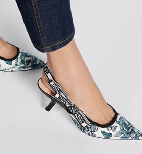 J'Adior Slingback Pump • Pastel Midnight Blue Multicolor
