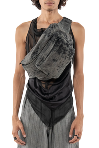 Big Bum Bag Noda Hitam