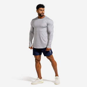 Statement Muscle Tee - Grey