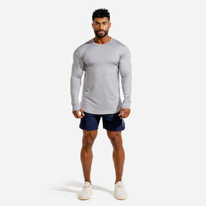 Statement Muscle Tee - Grey