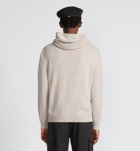 Christian Dior Couture Hooded Sweatshirt • Beige Cashmere Jersey