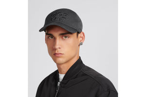 Dior 1947 Baseball Cap • Anthracite Gray Wool