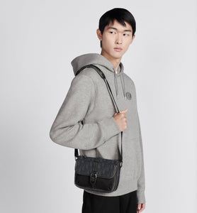 Dior 8 Mini Bag With Strap • Black Dior Oblique Jacquard