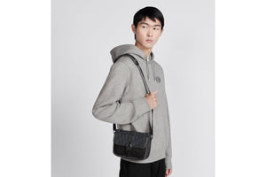 Dior 8 Mini Bag With Strap • Black Dior Oblique Jacquard