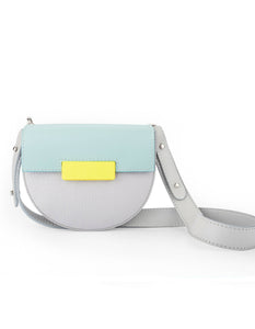 The Bounce Bag - Sky Blue / Grey / Neon Yellow