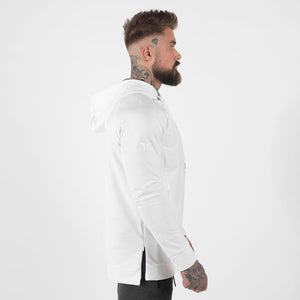 Statement Hoodie - Pearl White
