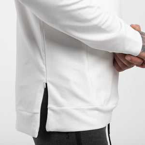 Statement Hoodie - Pearl White