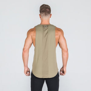 Muscle Stringer - Olive