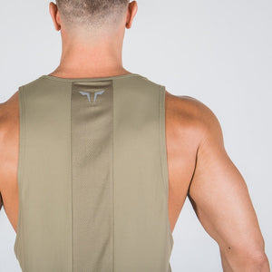 Muscle Stringer - Olive