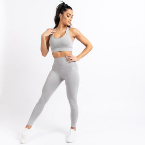 Hera High-Waisted Leggings - Stone