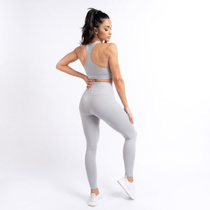 Hera High-Waisted Leggings - Stone