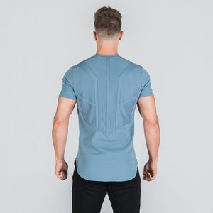 Razor Back Tee - Blue