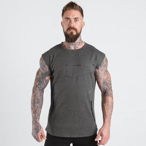 Statement Drop Shoulder Top - Melange Grey