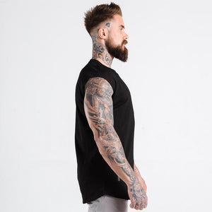 Statement Drop Shoulder Top - Black