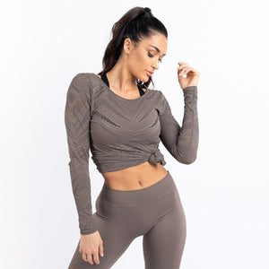 She-Wolf Seamless Tee - Beige