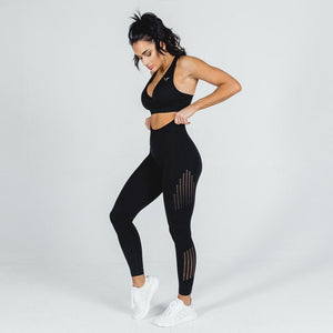 She-Wolf Seamless Leggings - Black