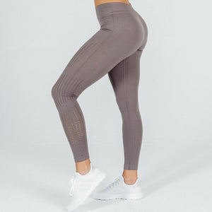 She-Wolf Seamless Leggings - Beige