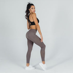 She-Wolf Seamless Leggings - Beige