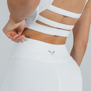 Mesh Leggings - White