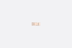 GEM DIOR Earring • Pink Gold and Diamonds