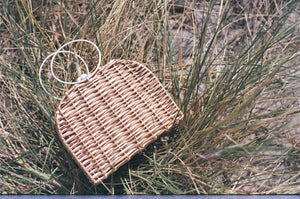 Sun Kissed Wicker Bag Short