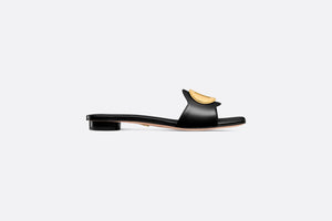 Forever Dior Slide • Black Calfskin