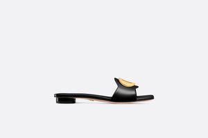 Forever Dior Slide • Black Calfskin