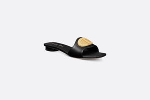 Forever Dior Slide • Black Calfskin