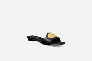 Forever Dior Slide • Black Calfskin