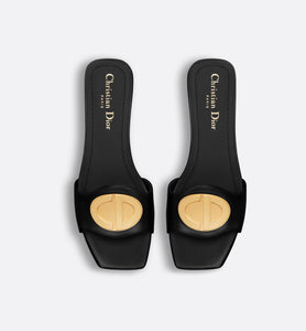 Forever Dior Slide • Black Calfskin