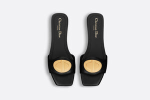 Forever Dior Slide • Black Calfskin