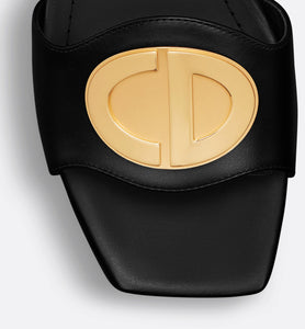 Forever Dior Slide • Black Calfskin