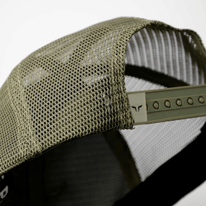 Wolf Trucker Cap - Khaki