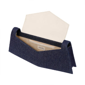 Alyssa, Denim Blue/Ivory