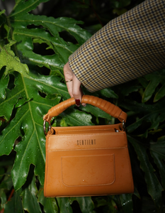 Panthera Cactus Leather Vegan Mini Tote