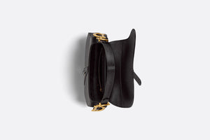 Saddle Bag • Black Grained Calfskin