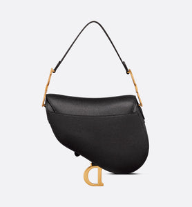 Saddle Bag • Black Grained Calfskin