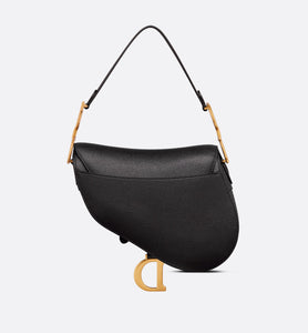 Saddle Bag • Black Grained Calfskin